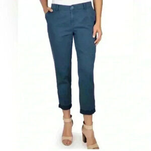 NEW Woolrich sunday chino pants dark cobalt size 12